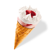 Frisco Cornet Erdbeer